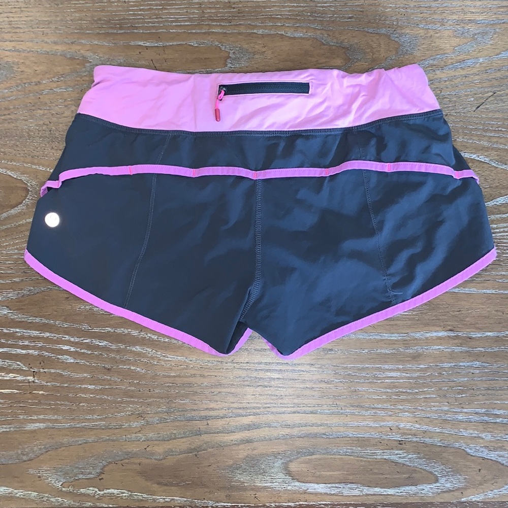 Purple Running Shorts